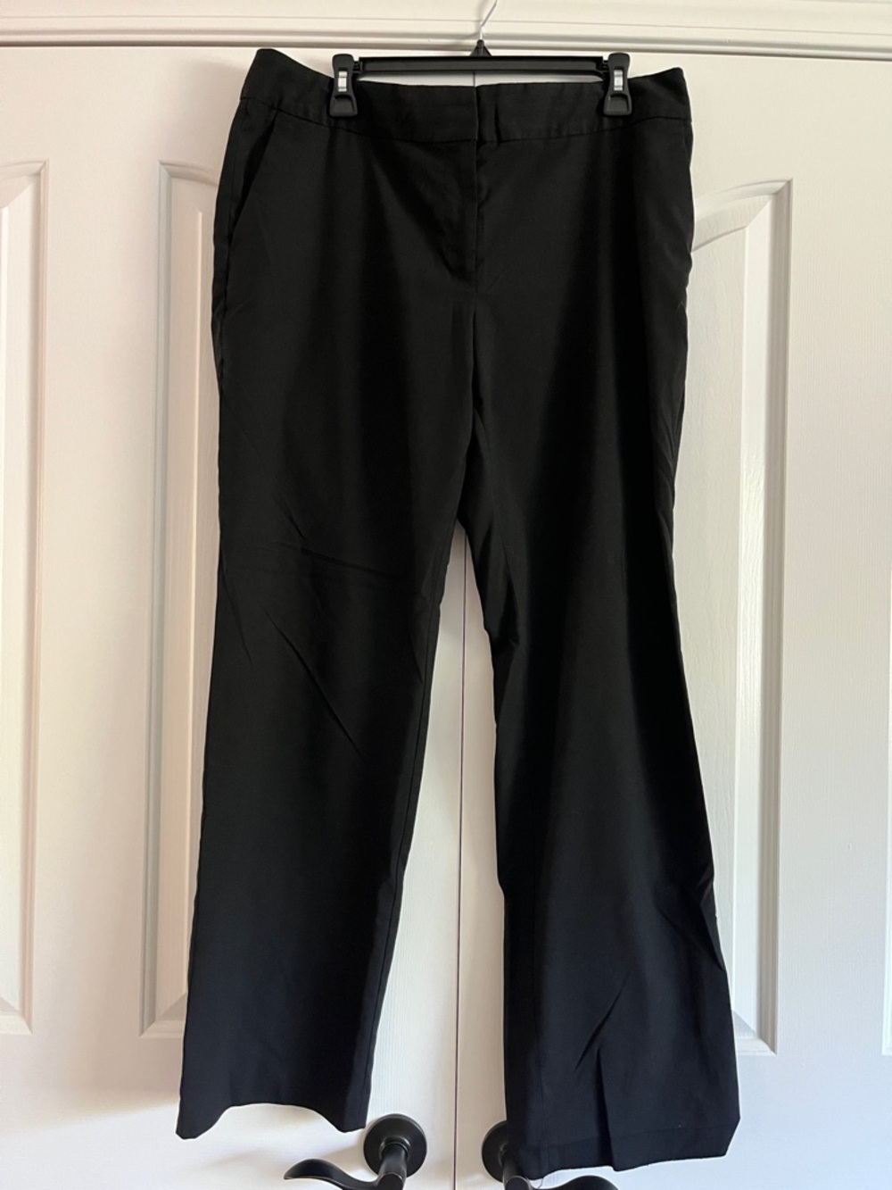 Liz Claiborne Black Wide-Leg Dress Pants